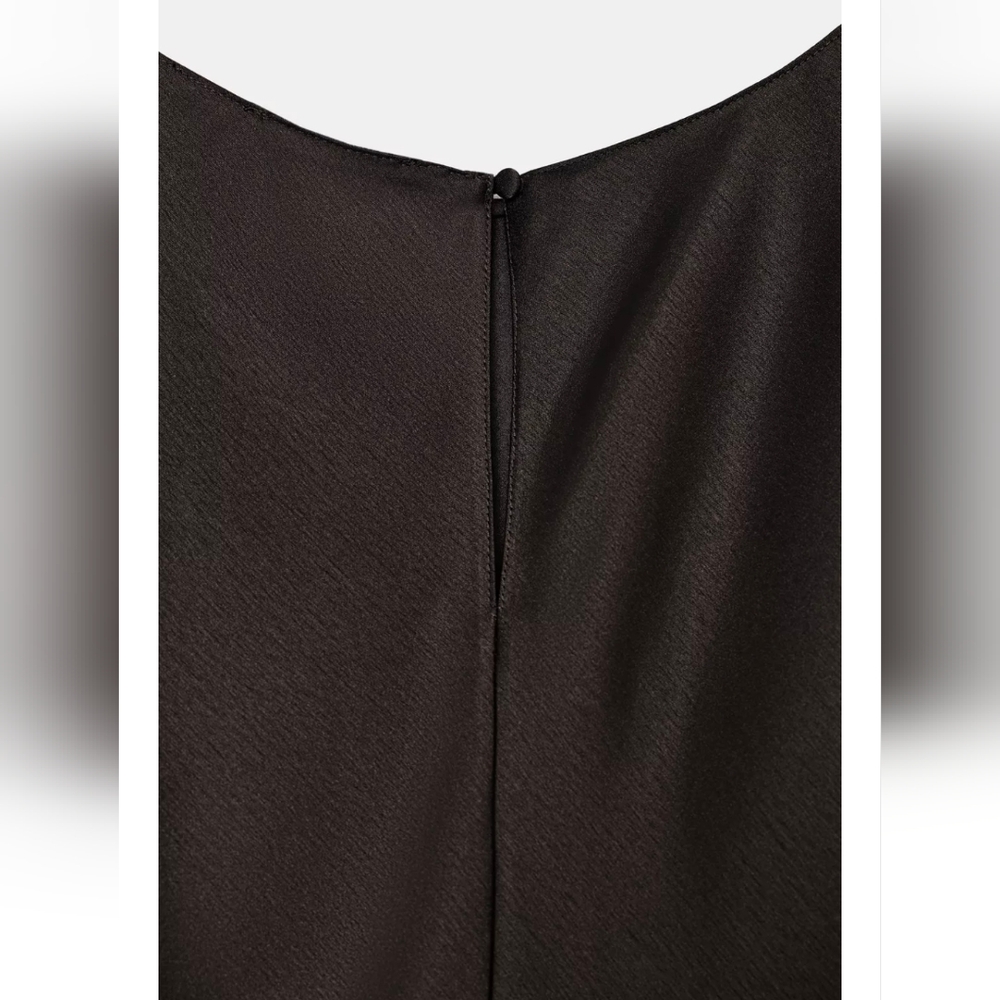 Zara ZW COLLECTION LACE CUT-OUT DRESS - Picture 8 of 10